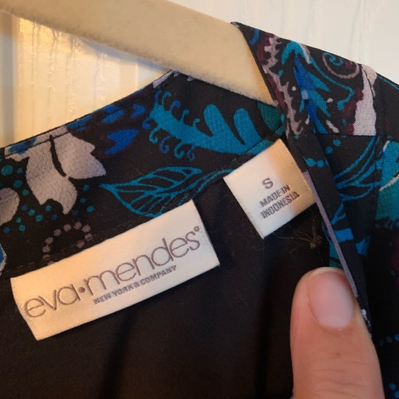 Eva Mendes Floral Dress small - Picture 3 of 4